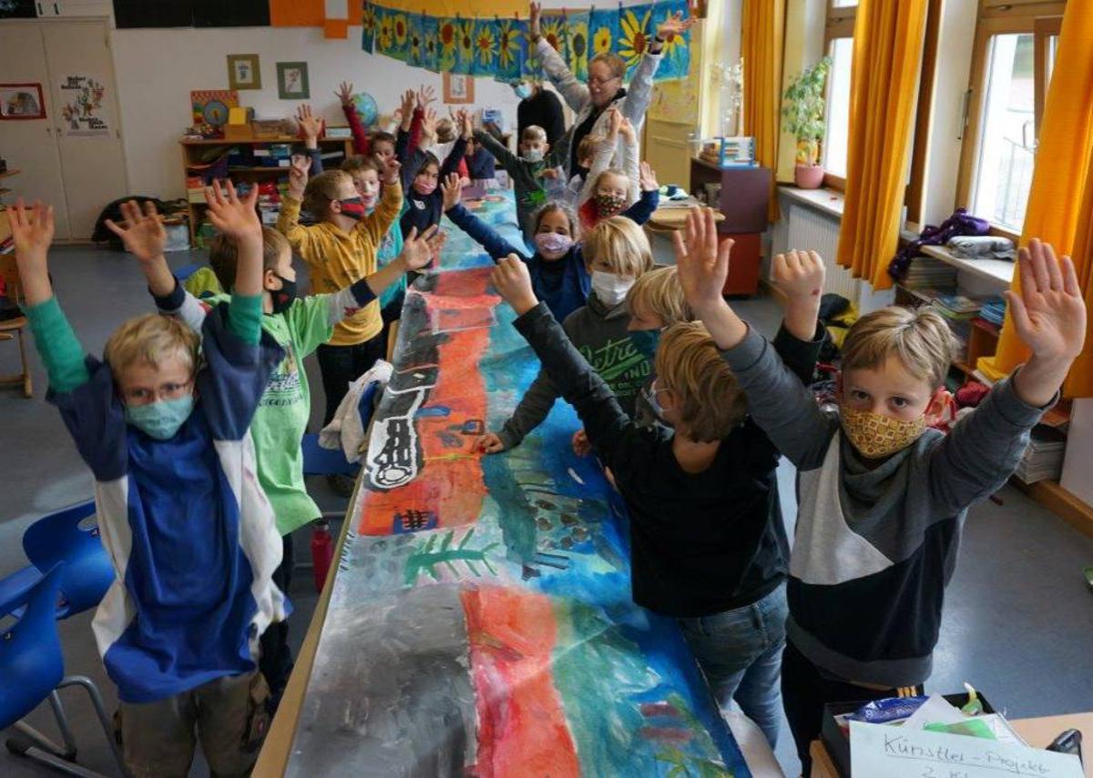 Kinder treffen Künstler*innen - Projekt Kochel am See