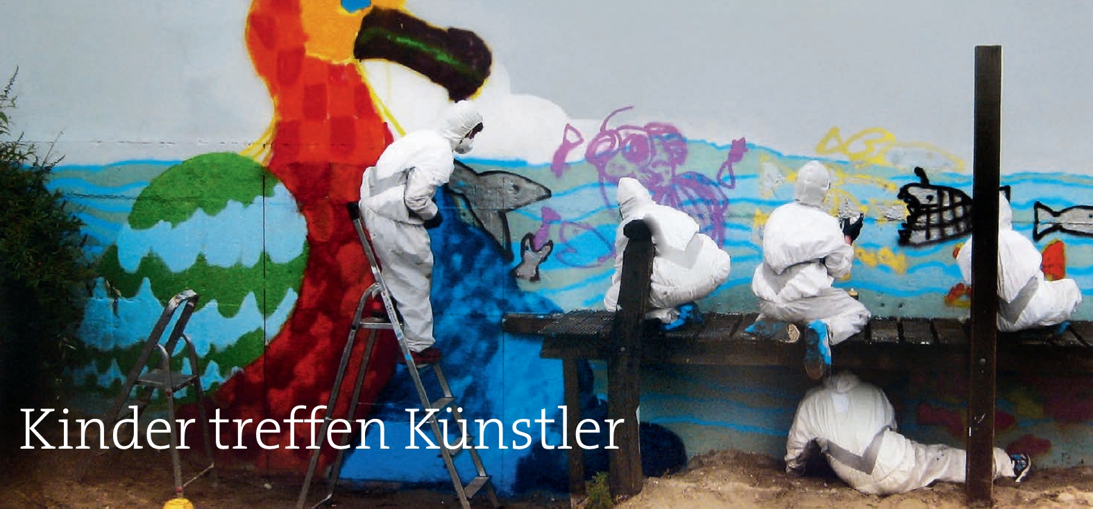 Kinder treffen Künstler