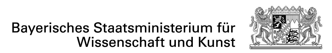 Bayerisches Staatsministerium für Wissenschaft und Kunst